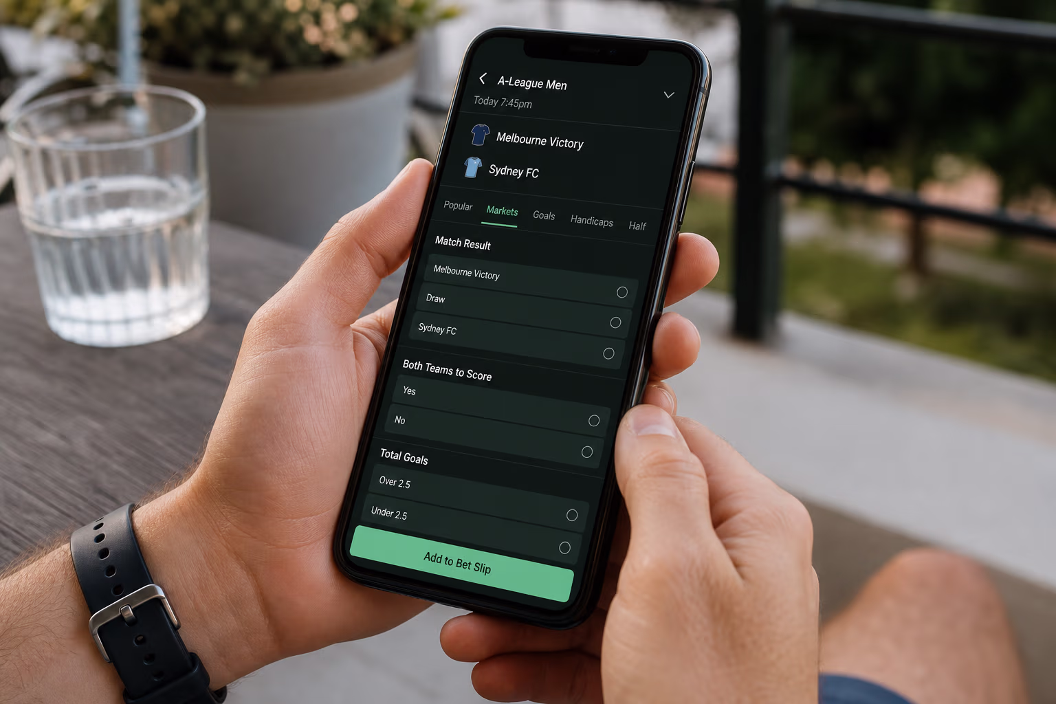 Live Betting Experience